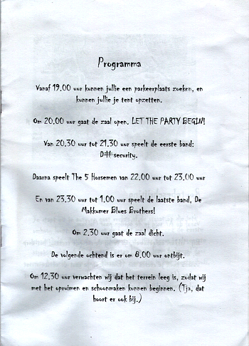 Explorock programma
