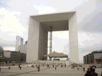 La Defense in Parijs